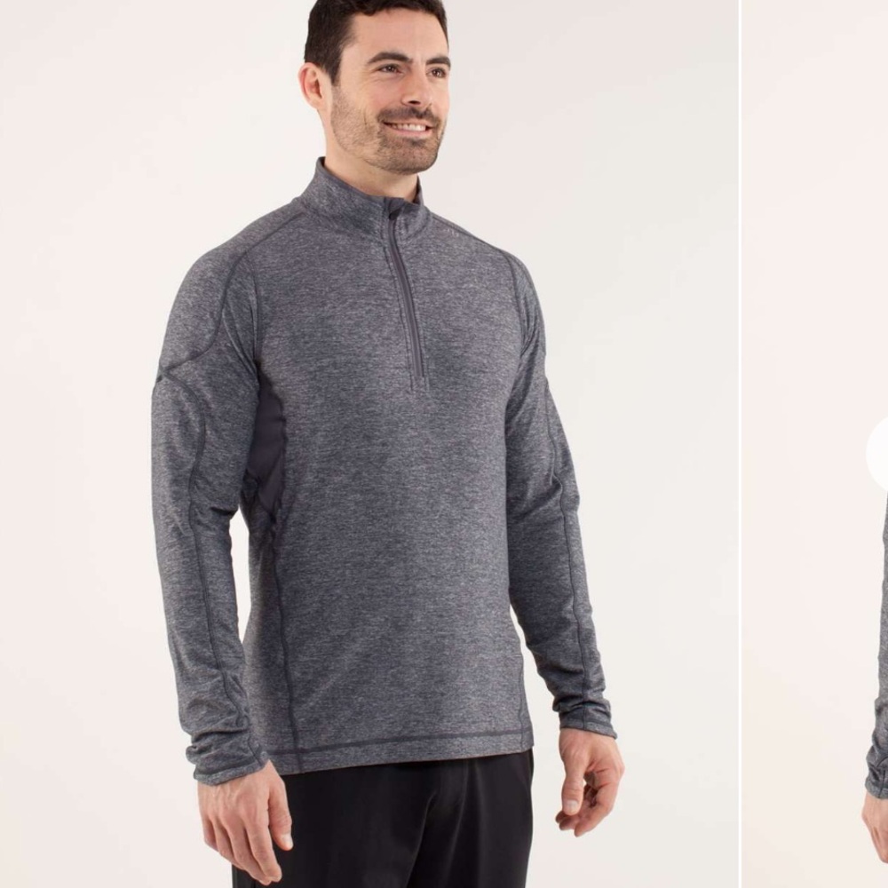 Lululemon Surge Half Zip Blue Gray colour Men’s Size Small Fit